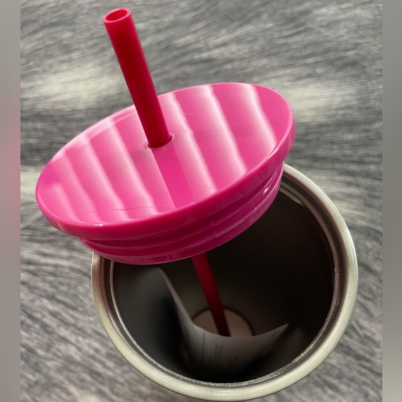 NWT Starbucks 24oz Winter/Holiday Greenery Metal Cold Beverage Tumbler - Picture 2 of 8